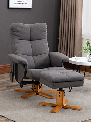 haises siege chair repose pieds tissu confortable electrique fauteuils convertible place pied couss