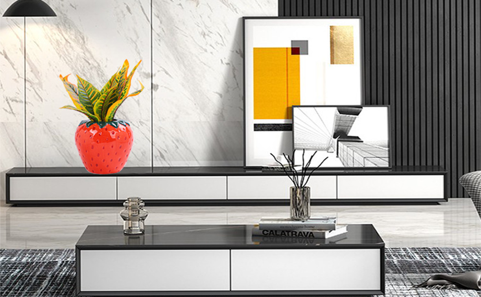 Vase de table décoratif - Herbe de la pampa - Fleurs séchées - Moderne - Pour bureau, salon