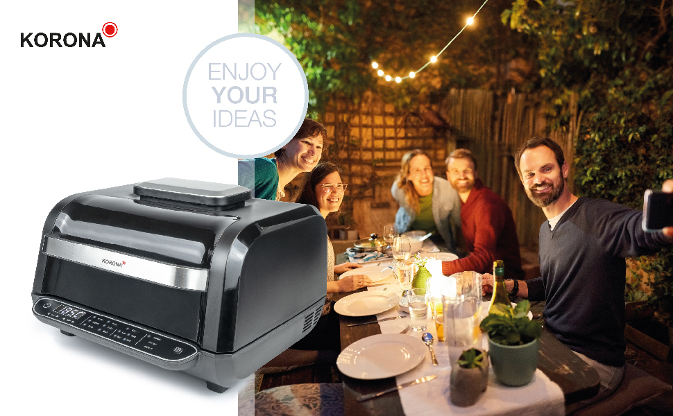 Korona 46160 Multifunktionsgrill 8 in 1