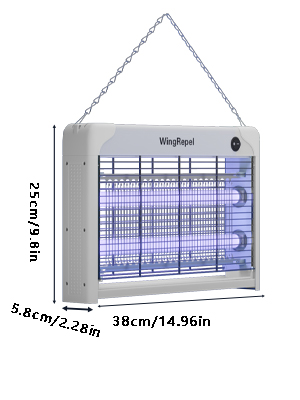 lampe uv anti moustique