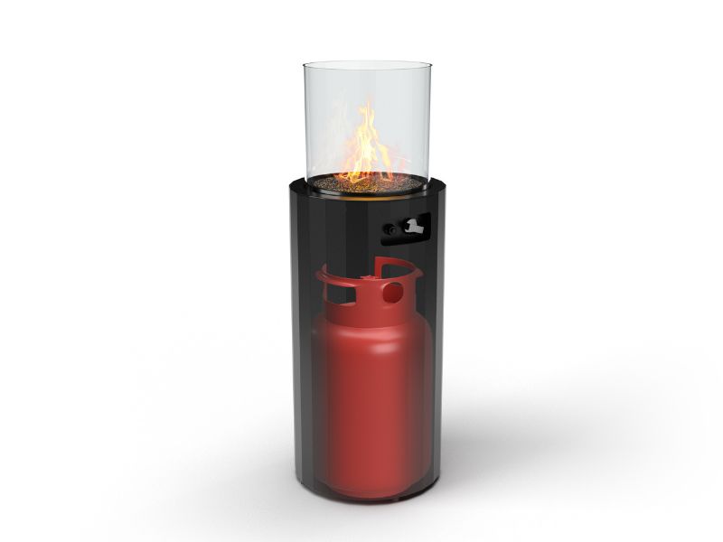 COMPARTIMENT CACHÉ POUR LA BOUTEILLE DE GAZ
