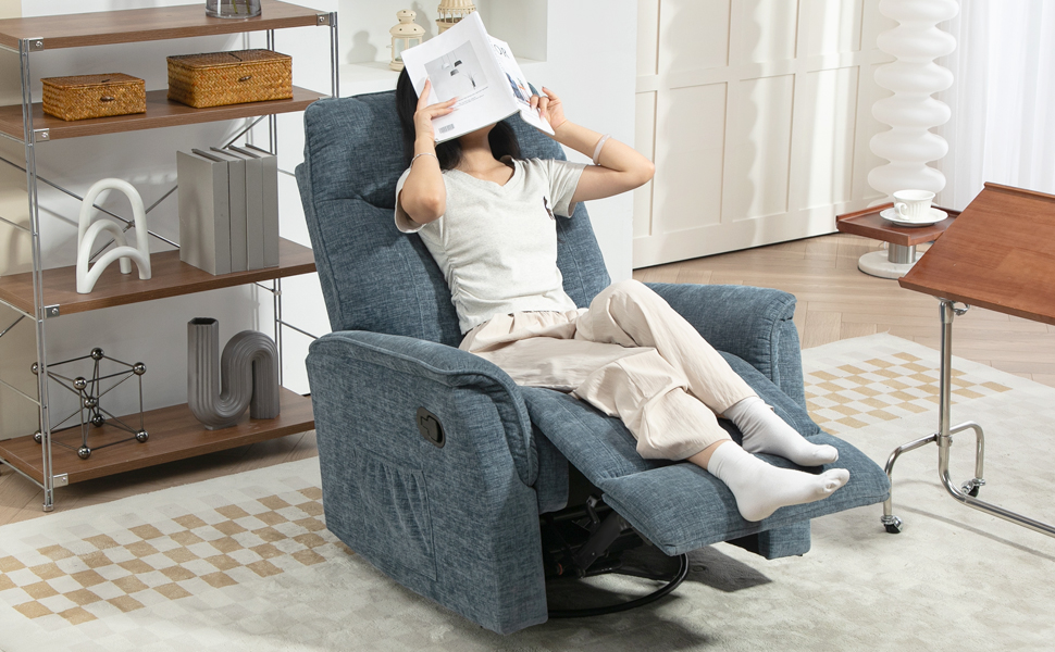 relaxant repose pieds integré confortable pied design cinéma
