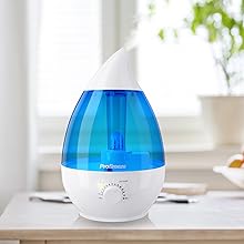 humidificateur saturateur d'air a ultrason radiateur bebe silencieux enfant diffuseur mist