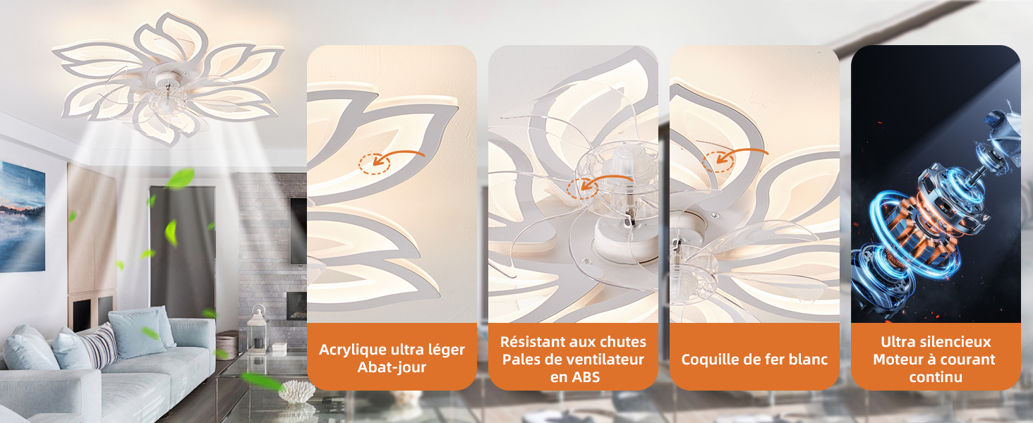 lustre ventilateur de plafond
