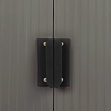 Poignées avec option de cadenas pour une sécurité optimale
