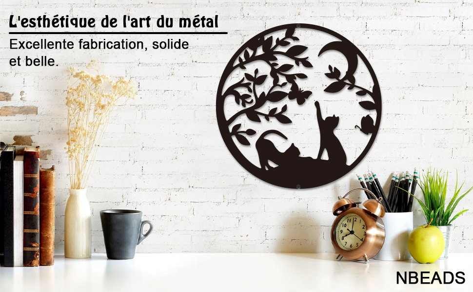 Décoration Murale en Métal