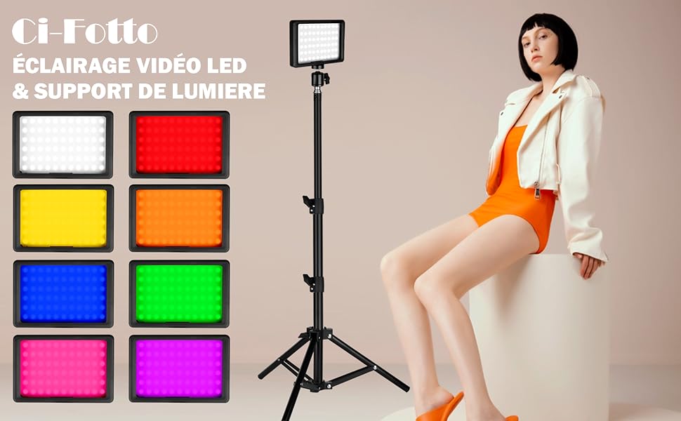 Lumière LED Photo Vidéo