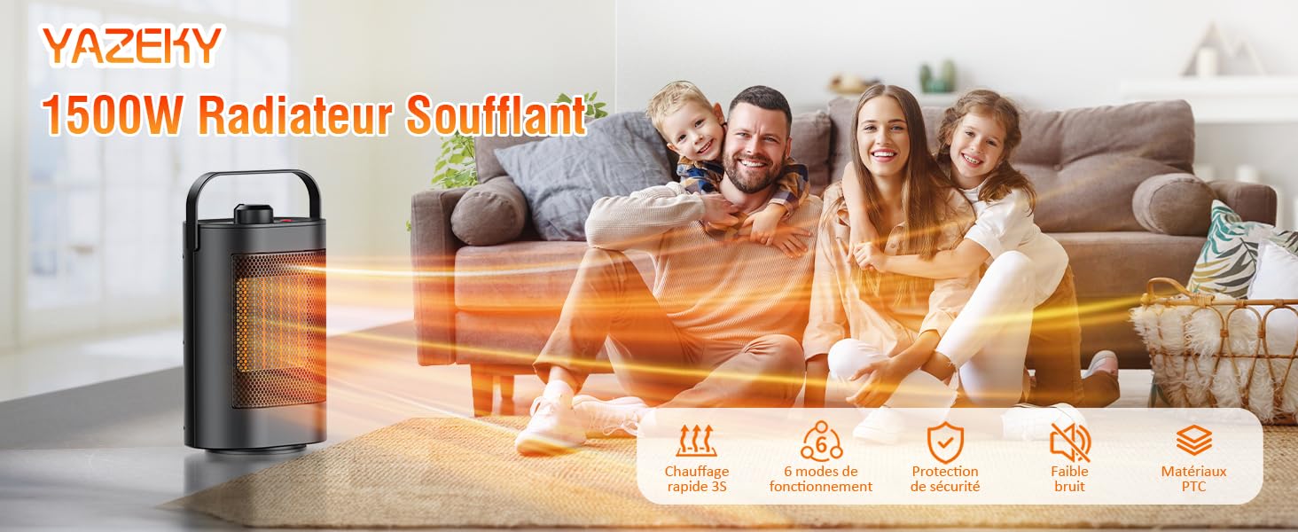 chauffage d'appoint radiateur electrique chauffage soufflant