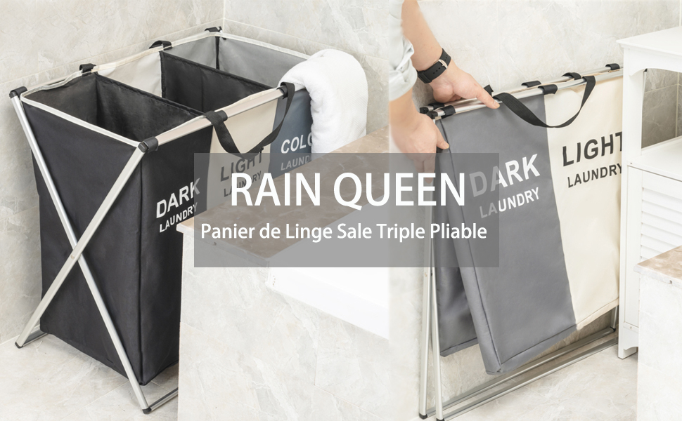 RAIN QUEEN Panier à Linge 