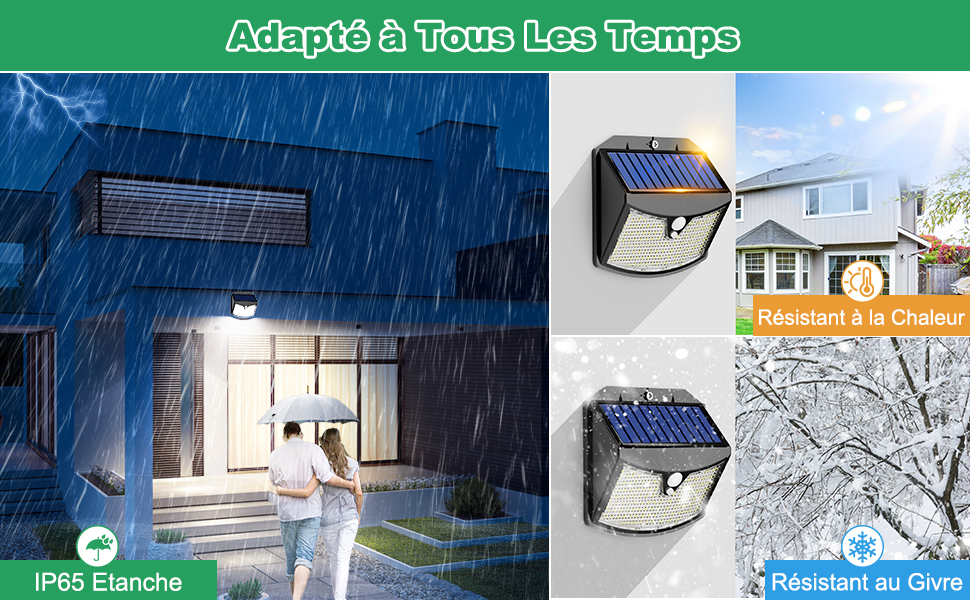 eclairage exterieur solaire