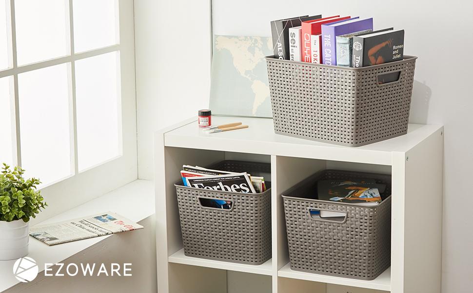Panier de Rangement en Plastique