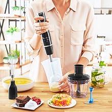 POWELIX LIFE 1000 W (3 accessoires) MOULINEX DD9448 Mixeur plongeant