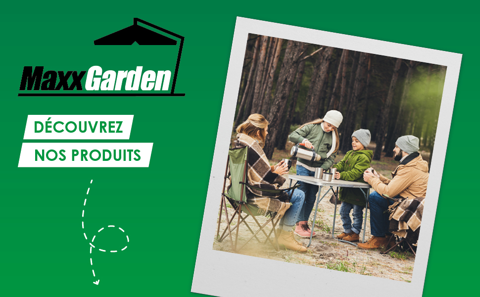 Maxxgarden tables pliantes pour chaque situation