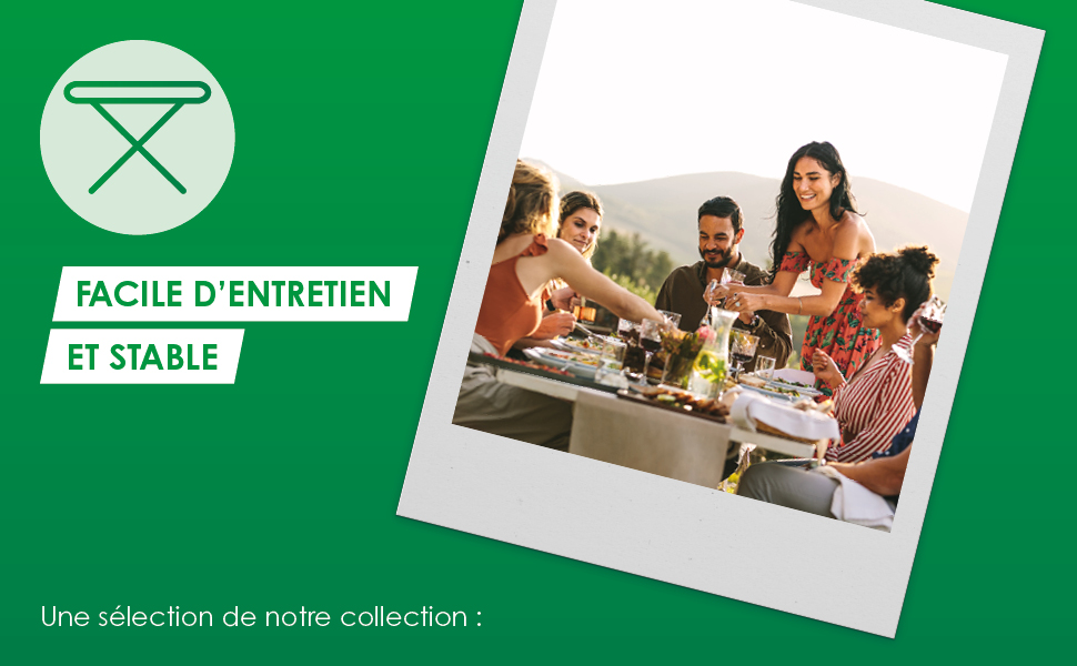 Maxxgarden tables pliantes pour chaque situation