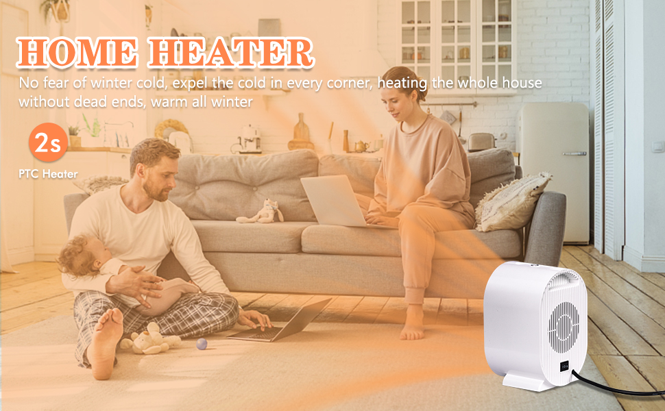 Mini Radiateur Soufflant à Économie