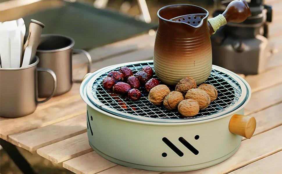 Gril de table portable, petit gril de table