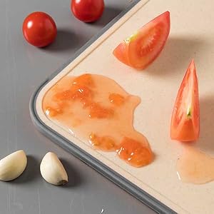 IAGORYUE grande planche a decouper: Rainure de Jus 