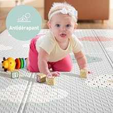 Uanlauo Tapis d'eveil Bebe