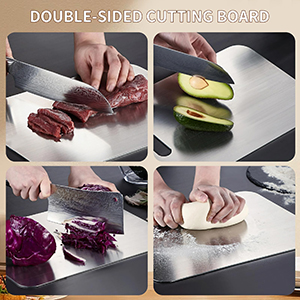 Planche à Découper en Inox