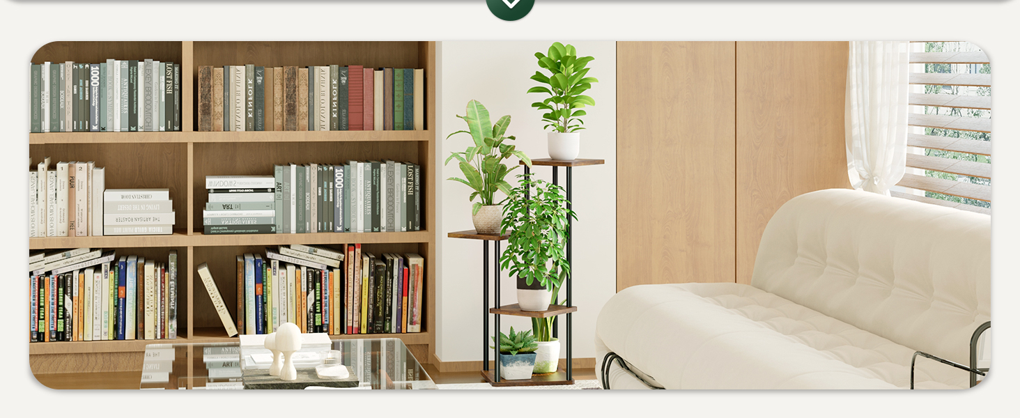 support plantes interieur porte plante interieur étagère plante