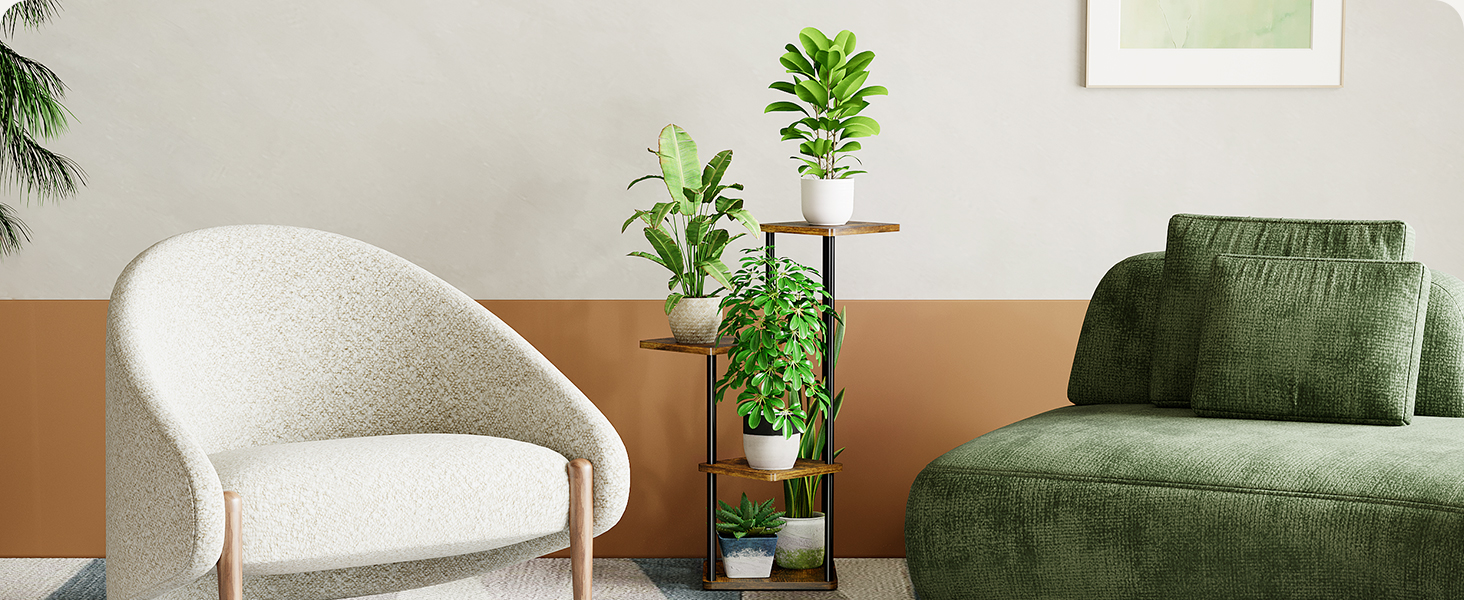 support plantes interieur porte plante interieur étagère plante