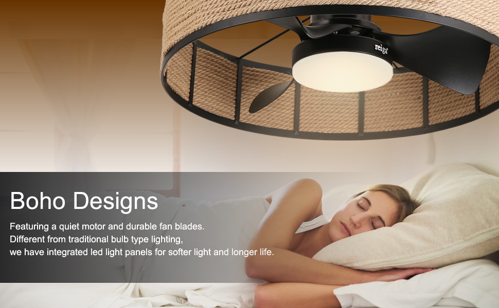 low profile bedroom ceiling fans