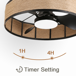 retractable blades ceiling fan 