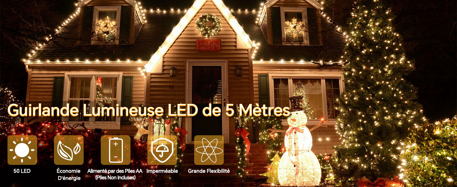 guirlande lumineuse blanche