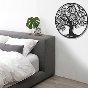 Décoration métallique pour chambre à coucher