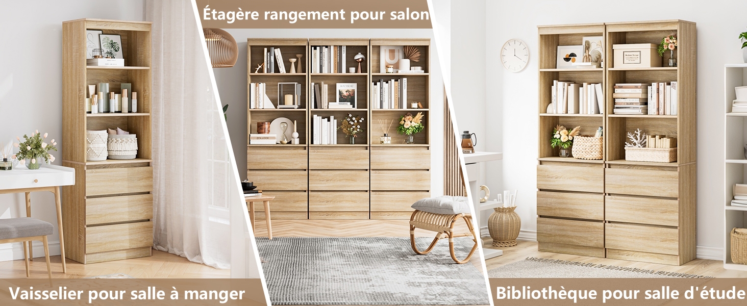 bibliothèque meuble de rangement