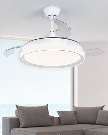 ventilateur plafond avec lumiere