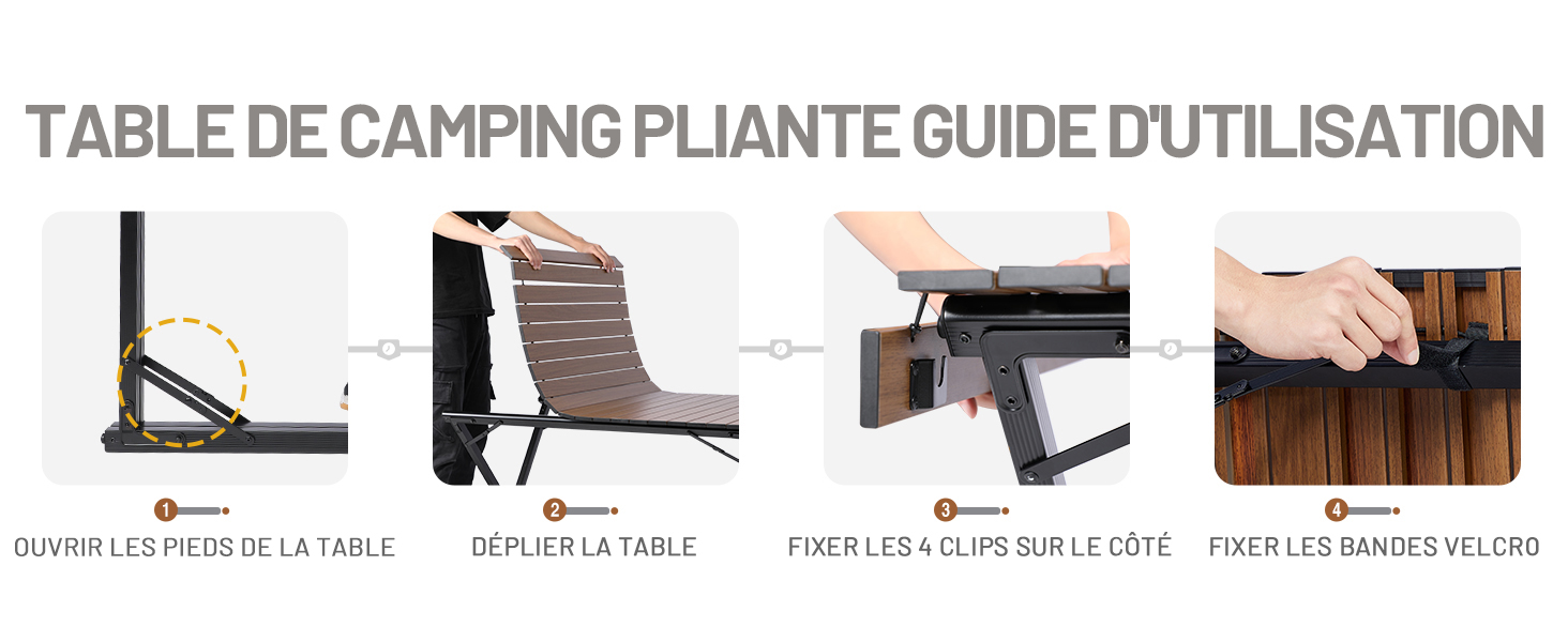 table de camping