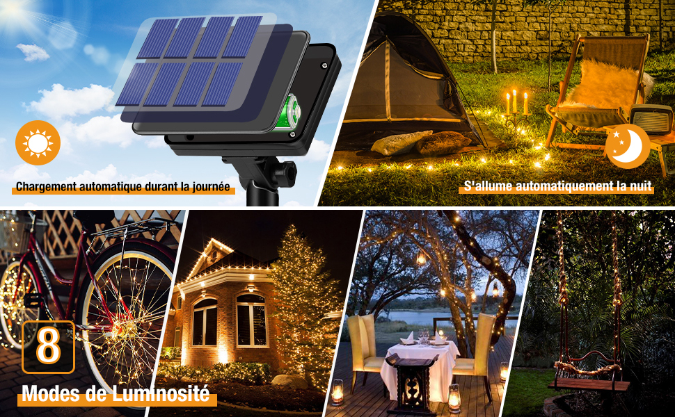 Guirlande Solaire Exterieur