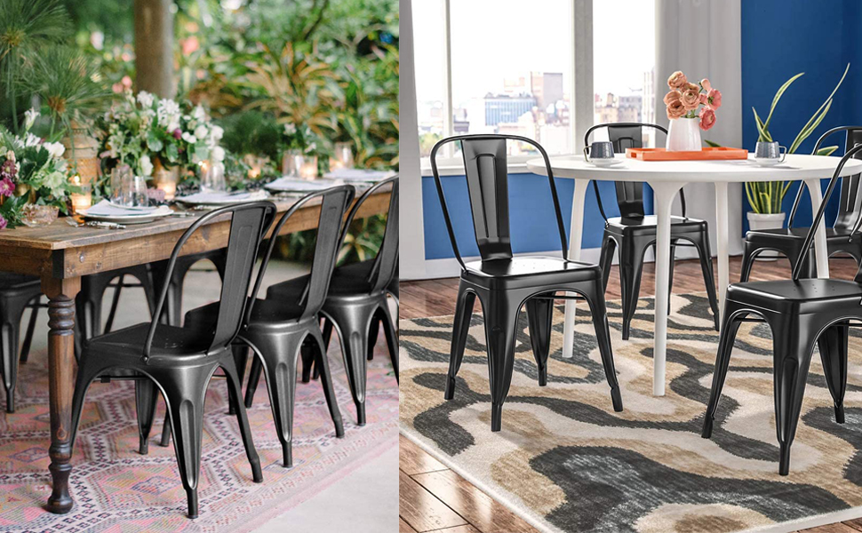 chaise bistrot industrielle
