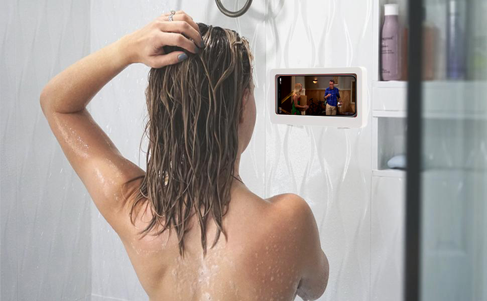 Étui de Téléphone Étanche Mural pour Salle de Bain