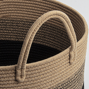 Panier de Rangement en Corde de Coton