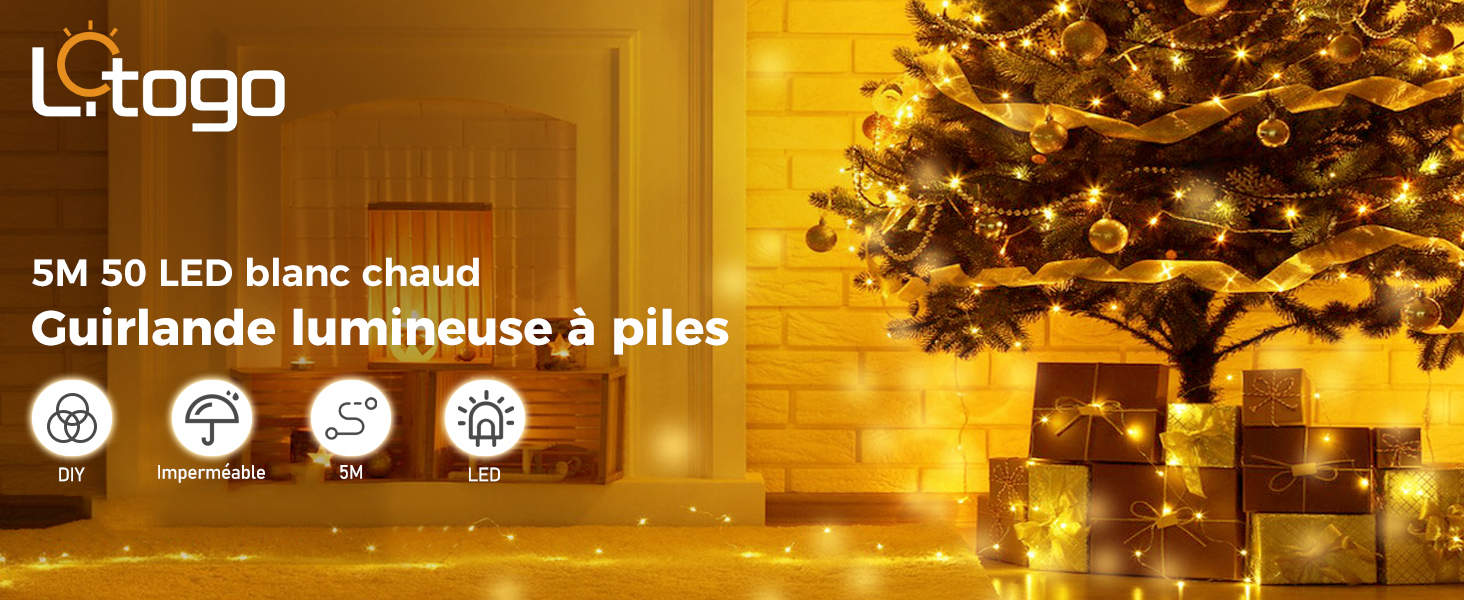 Guirlande Led à Pile