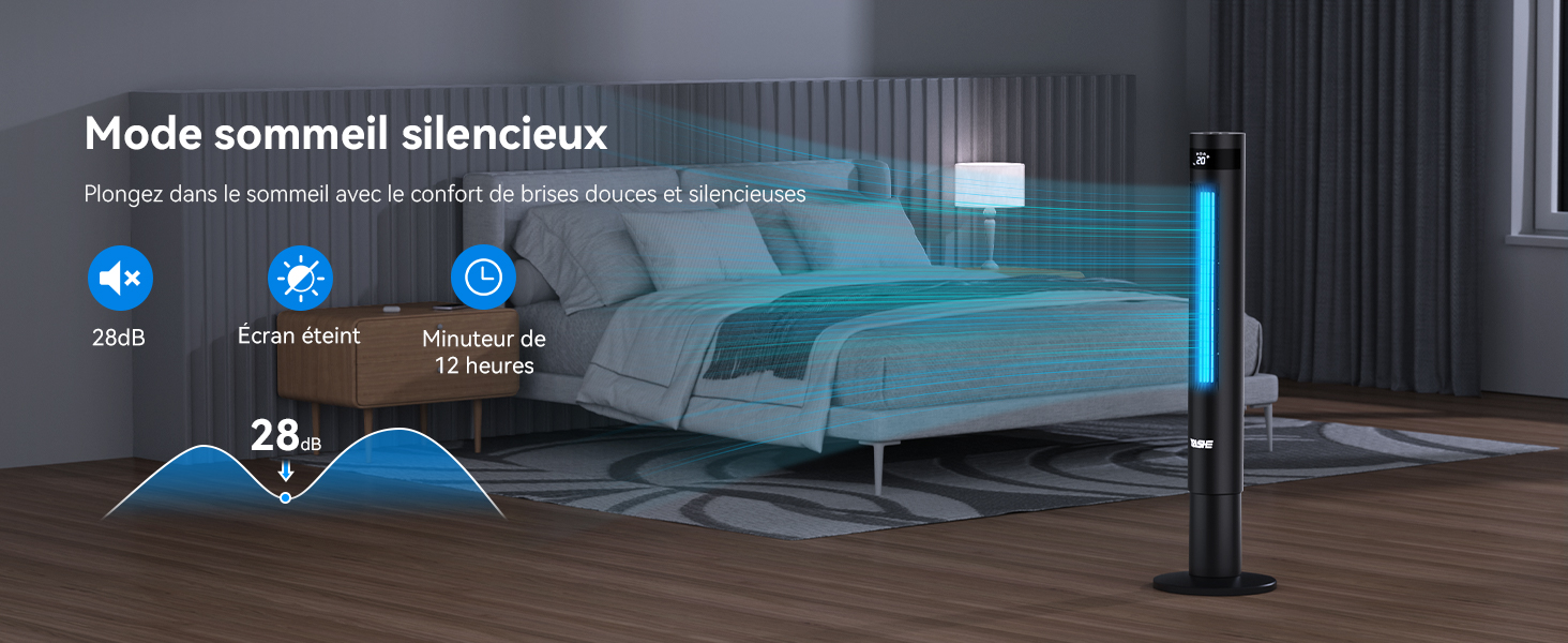Ventilateur de tour