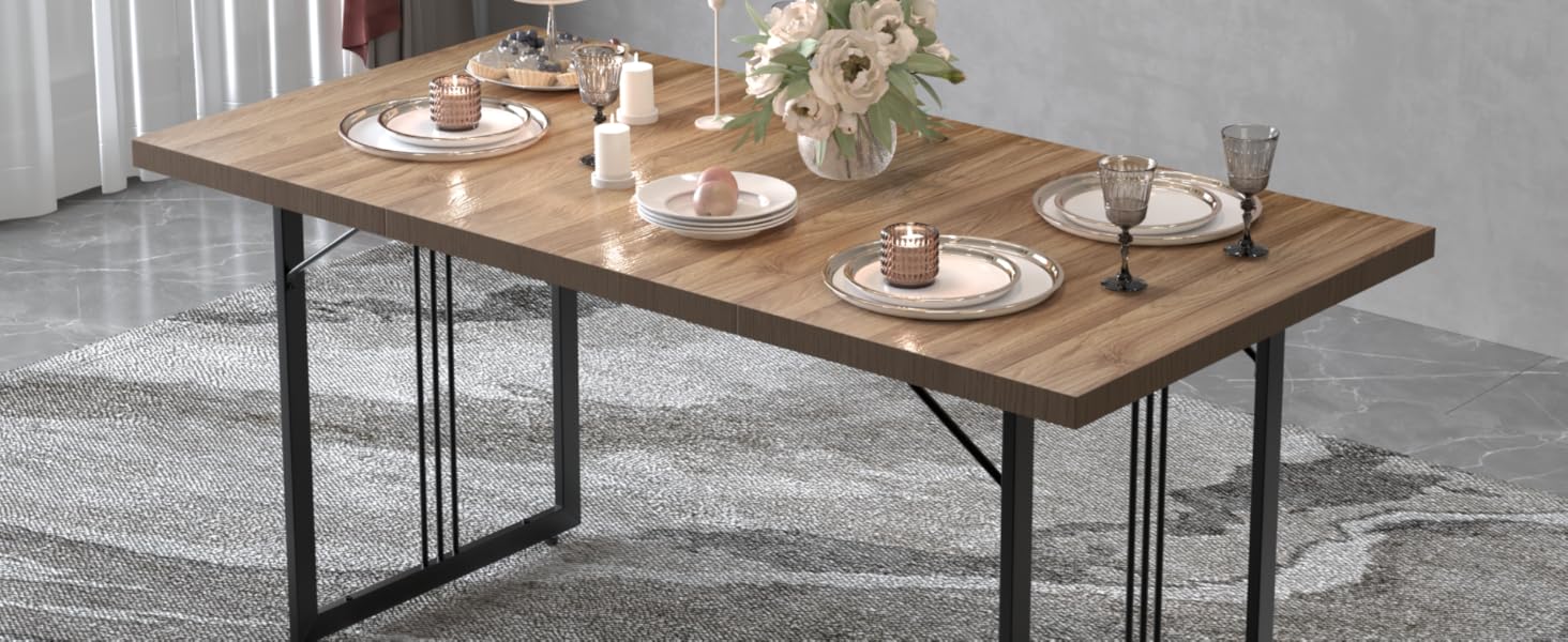 table en bois salle a manger 160 cm