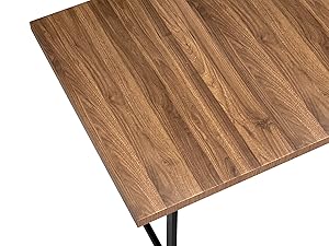 160 cm table en bois salle a manger