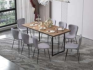 ensemble table et 8 chaises