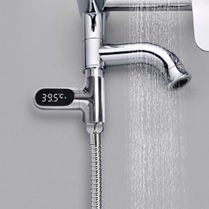led thermomètre de douche