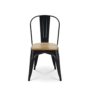 Chaise style industriel