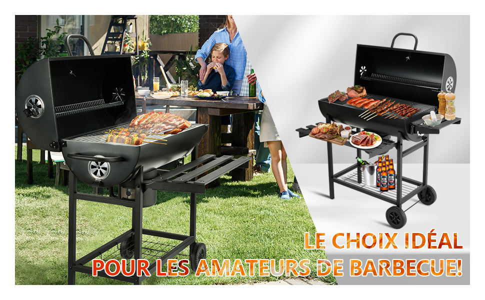 gril au charbon de bois