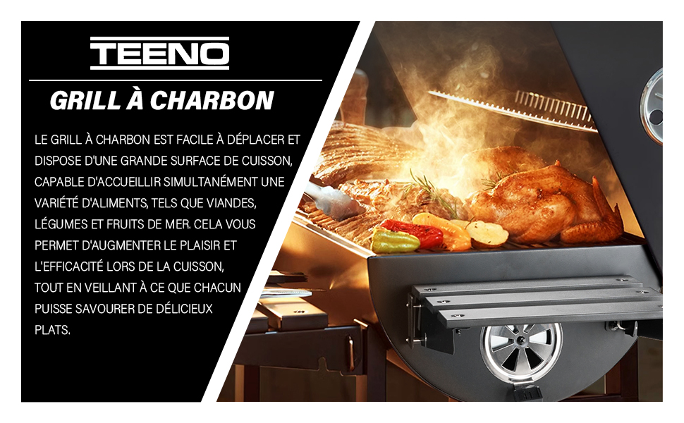 gril au charbon de bois