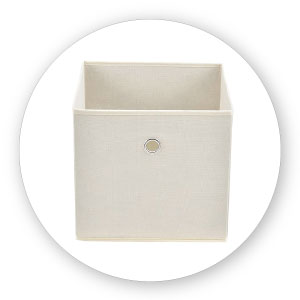 Boîte de rangement pliable - Organiseur - Panier de rangement pliable.