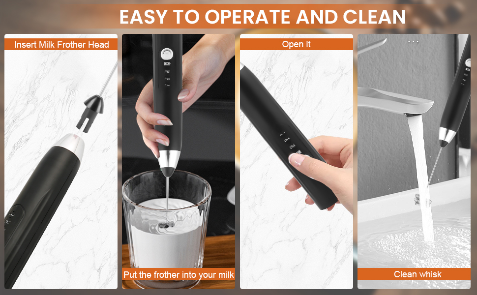 mousseur a lait electrique mousseur à lait rechargeable petit fouet cuisine mini electrique