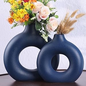 vases bleu