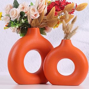 vase orange