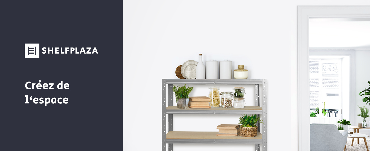 shelfplaza, Rayonnage pour charges lourdes, rayonnage de stockage